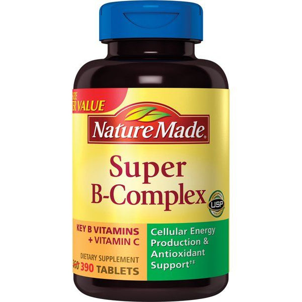 Nature Made Super B-Complex Dietary Supplement Tablets; 390 Count EasyOptionXY LLC