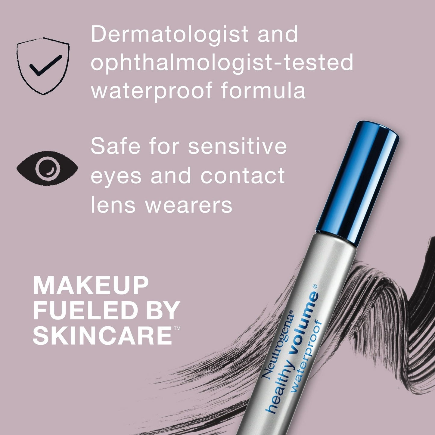 Neutrogena Healthy Volume Lash-Plumping Mascara, Black/Brown, 0.21 oz EasyOptionXY LLC