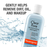 Neutrogena Clear Pore Oil-Eliminating Facial Astringent, 8 fl. oz EasyOptionXY LLC