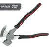 Hyper Tough 10-inch Demolition and Fencing Pliers with Soft Grip Handles EasyOptionXY LLC