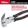Hyper Tough 10-inch Demolition and Fencing Pliers with Soft Grip Handles EasyOptionXY LLC