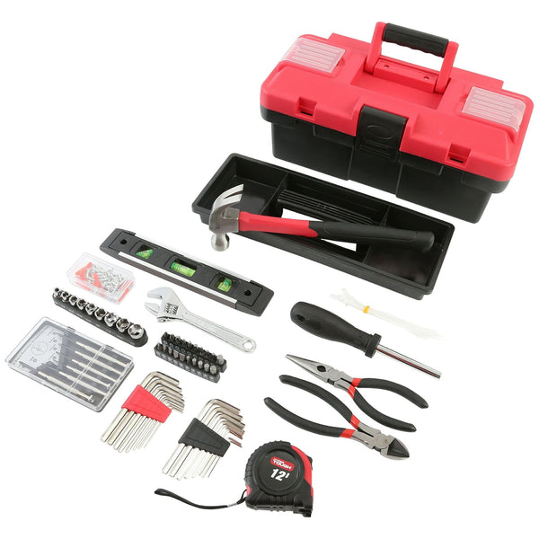 Hyper Tough 160-Piece Toolbox Set for Home and Auto Repairs EasyOptionXY LLC