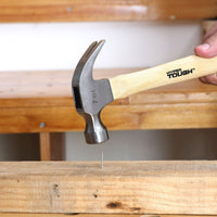 Hyper Tough 7 oz Head Weight Wood Hammer TH20215A EasyOptionXY LLC