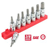 Hyper Tough 9-Piece 3/8-in Drive Standard SAE Sockets, Hex Bit Set EasyOptionXY LLC