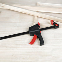 Hyper Tough 12-Inch Trigger Ratcheting Bar Clamp and Spreader, Plastic EasyOptionXY LLC