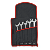 Hyper Tough 5-Piece SAE Jumbo Combination Wrench Set EasyOptionXY LLC