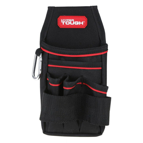 Hyper Tough Tool Pouch Organizer, Black 600 Denier Polyester EasyOptionXY LLC