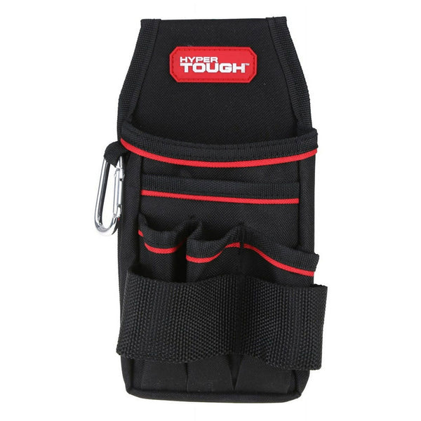 Hyper Tough Tool Pouch Organizer, Black 600 Denier Polyester EasyOptionXY LLC