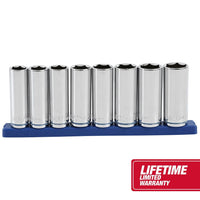 Hyper Tough 9-Piece,1/2-Inch Drive Deep Metric Socket Set, 5834 EasyOptionXY LLC