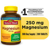 Nature Made Magnesium Oxide 250 mg Tablets; Dietary Supplement; 300 Count EasyOptionXY LLC