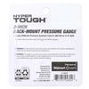 Hyper Tough 2-inch Brass & Steel Back-Mount Pressure Gauge, Manufacturer Part Number: 24-803HT EasyOptionXY LLC