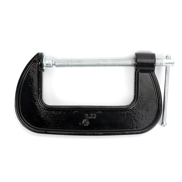 Hyper Tough 4-inch C-clamp, Cast Iron Construction, Model 4026V EasyOptionXY LLC