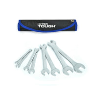 Hyper Tough 8-Piece Metric Double Open End Wrench Set EasyOptionXY LLC