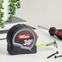 Hyper Tough 30ft. Wide Blade Steel Tape Measure EasyOptionXY LLC