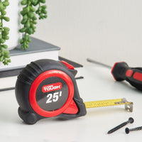 Hyper Tough 25ft. Self Lock Steel Tape Measure EasyOptionXY LLC