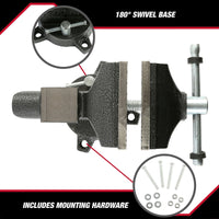 Hyper Tough 3-1/2-Inch Light-Duty Vise, 42935 EasyOptionXY LLC