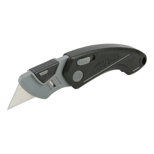 Hyper Tough Plastic Folding Utility Knife, Blade Included, Model 6713V EasyOptionXY LLC