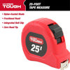 Hyper Tough 25 Foot Tape Measure, Model 42040 EasyOptionXY LLC