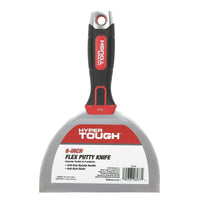 Hyper Tough 6 inch Soft Grip Flex Steel Putty Knife EasyOptionXY LLC