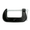 Hyper Tough 4-inch C-Clamp with Steel Threaded Screw and Swivel Jaw Pad EasyOptionXY LLC