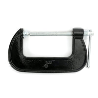 Hyper Tough 4-inch C-Clamp with Steel Threaded Screw and Swivel Jaw Pad EasyOptionXY LLC