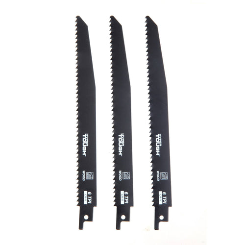 Hyper Tough 9-Piece Reciprocating Saw Blades, Steel Material, AU35001J EasyOptionXY LLC