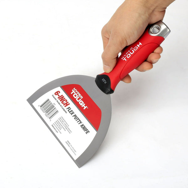 Hyper Tough 6077 Soft Grip 6-Inch Flex metal Putty Knife EasyOptionXY LLC