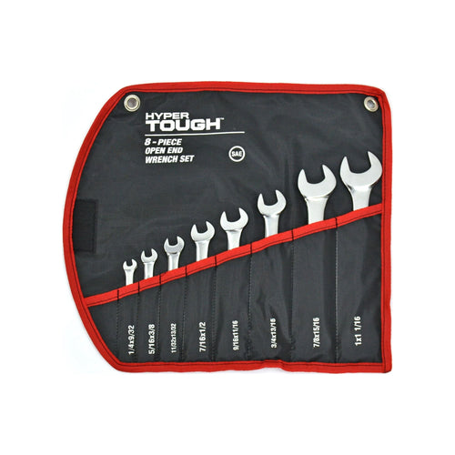 Hyper Tough 16-Piece Metric and SAE Double Open End Wrench Set EasyOptionXY LLC