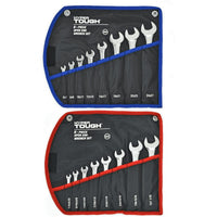 Hyper Tough 16-Piece Metric and SAE Double Open End Wrench Set EasyOptionXY LLC
