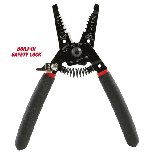Hyper Tough New 6-inch Wire Stripper with Non-Slip Grips, 7504 EasyOptionXY LLC