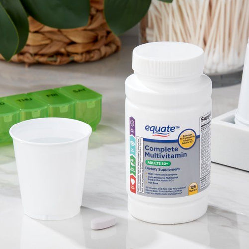 Equate Complete Multivitamin/Multimineral Supplement Tablets; Adults 50+; 125 Count EasyOptionXY LLC