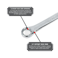Hyper Tough 24 Pc Combination Wrench Set EasyOptionXY LLC