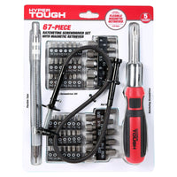Hyper Tough 67 Piece Screwdriver Set TS99012N EasyOptionXY LLC