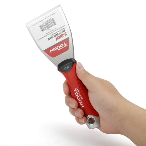 Hyper Tough Anti-Slip Impact and solvent resistant 3-Inch, Stiff metal Putty Knife, 6072 EasyOptionXY LLC