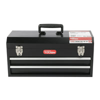 Hyper Tough 20-inch 2-Drawer Tool Box, Tool Chest with Flip-up Lid, Black, Steel EasyOptionXY LLC