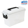 Hyper Tough Frost Locking and Stacking Utility and Tool Box, Durable Plastic 11.5" x 5.06" x 7.25" EasyOptionXY LLC