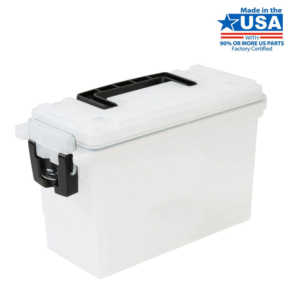 Hyper Tough Frost Locking and Stacking Utility and Tool Box, Durable Plastic 11.5" x 5.06" x 7.25" EasyOptionXY LLC