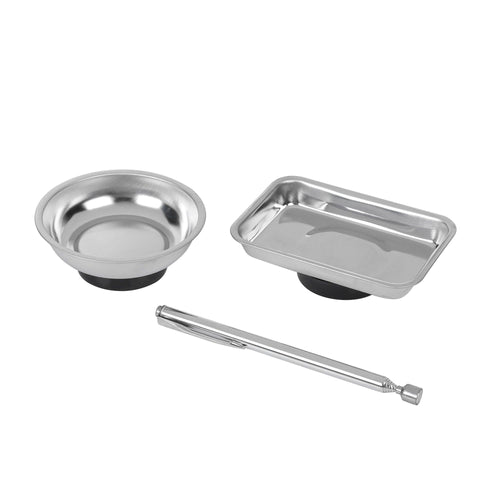 Hyper Tough 3 Piece Magnetic Tray Set, Model 43154 EasyOptionXY LLC