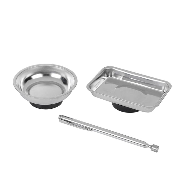 Hyper Tough 3 Piece Magnetic Tray Set, Model 43154 EasyOptionXY LLC