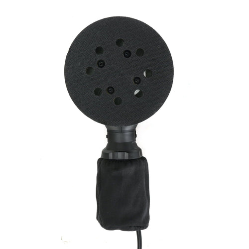 Hyper Tough 2.5 Amp Corded 5 inch Orbital Sander with Dust Bag, Vacuum Hose Adapter & 3 Sanding Sheets, New Condition EasyOptionXY LLC