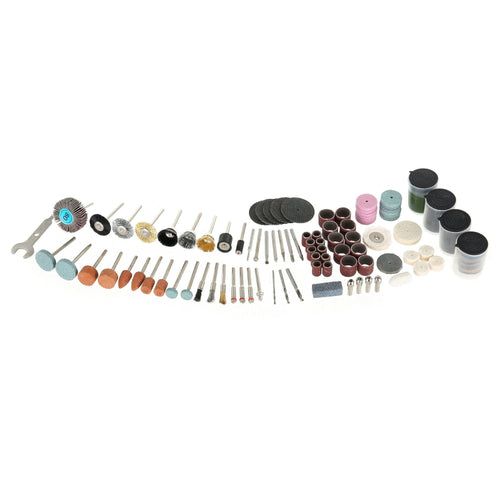 Hyper Tough 208 Piece Rotary Tool Accessory Kit with Storage Case, Product Accessories Included Multi Material, New Condition, 7.09 Inch Assembled Product Width EasyOptionXY LLC