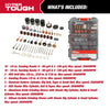 Hyper Tough 200-Piece Rotary Accessory Kit in Click Fit? Case, 42986CF, New EasyOptionXY LLC