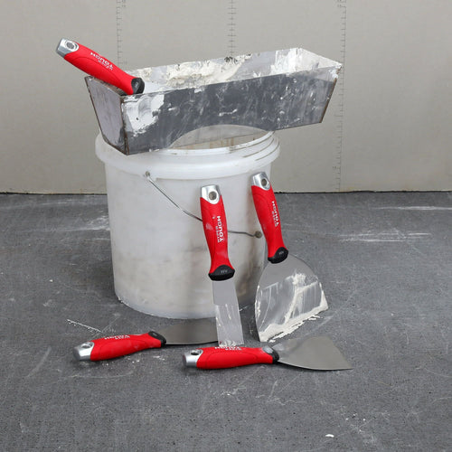 Hyper Tough Soft Grip 4-Inch Flexible metal Putty Knife 6061 EasyOptionXY LLC