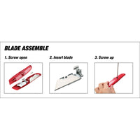 Hyper Tough General Purpose Utility Knife with Blade TU42600Z -1 EasyOptionXY LLC