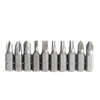 Hyper Tough 10-Piece 1 inch Screwdriver Bits, Material Steel, New Condition EasyOptionXY LLC