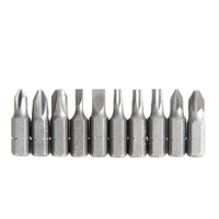 Hyper Tough 10-Piece 1 inch Screwdriver Bits, Material Steel, New Condition EasyOptionXY LLC
