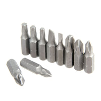 Hyper Tough 10-Piece 1 inch Screwdriver Bits, Material Steel, New Condition EasyOptionXY LLC