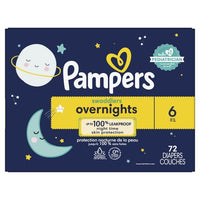 Pampers Swaddlers Overnight Diapers Size 6, 72 Count EasyOptionXY LLC