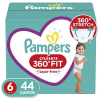Pampers Cruisers 360 Fit Diapers, Active Comfort Size 6, 44 Count EasyOptionXY LLC