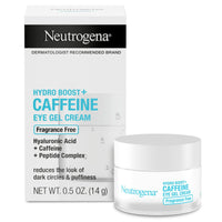 Neutrogena Hydro Boost+ Caffeine Eye Gel Cream, Unscented Skin Care, 0.5 oz EasyOptionXY LLC